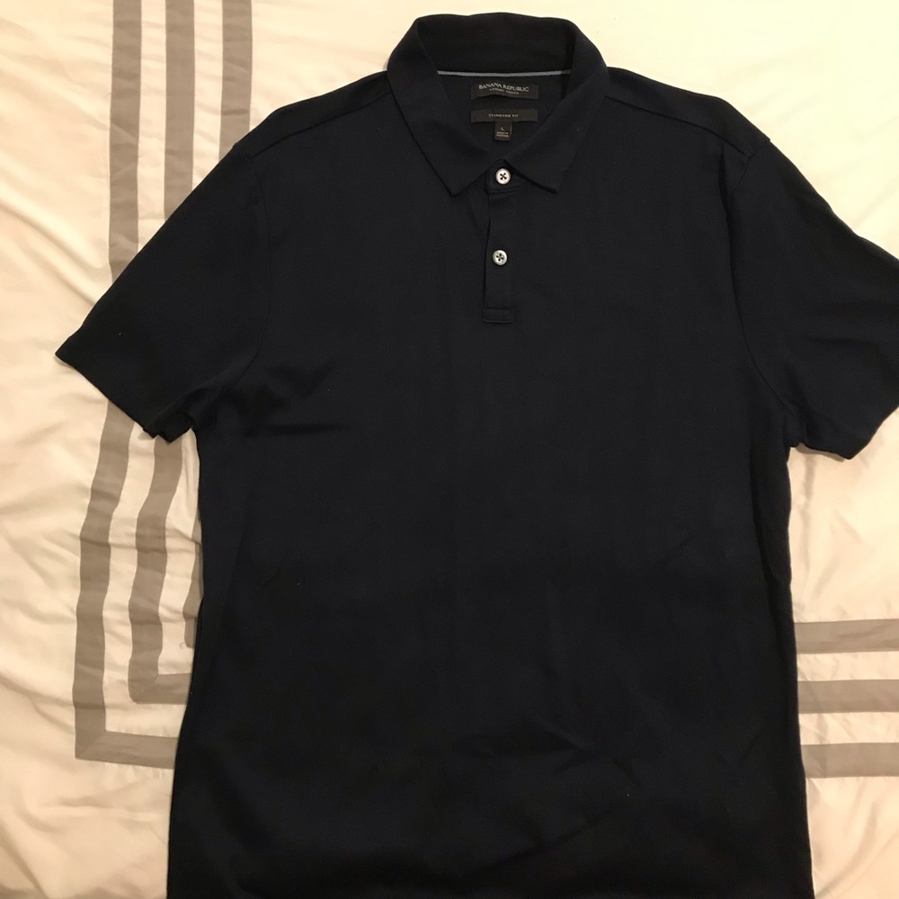 BANANA REPUBLIC Luxury Touch Polo - Picture 3 of 8